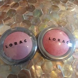 2 Lorac baked blushes